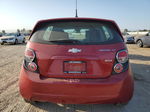 2013 Chevrolet Sonic Lt Burgundy vin: 1G1JC6SB0D4166930