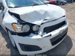 2013 Chevrolet Sonic Lt Auto White vin: 1G1JC6SB1D4217027