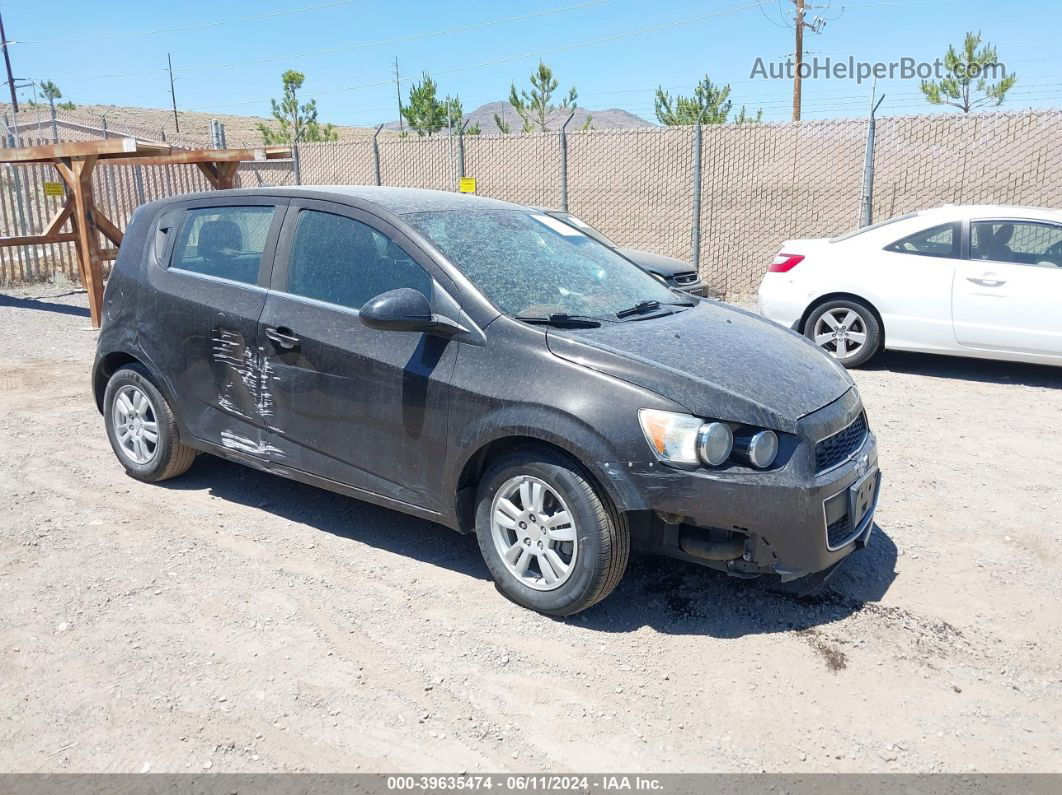 2013 Chevrolet Sonic Lt Auto Black vin: 1G1JC6SB1D4229999