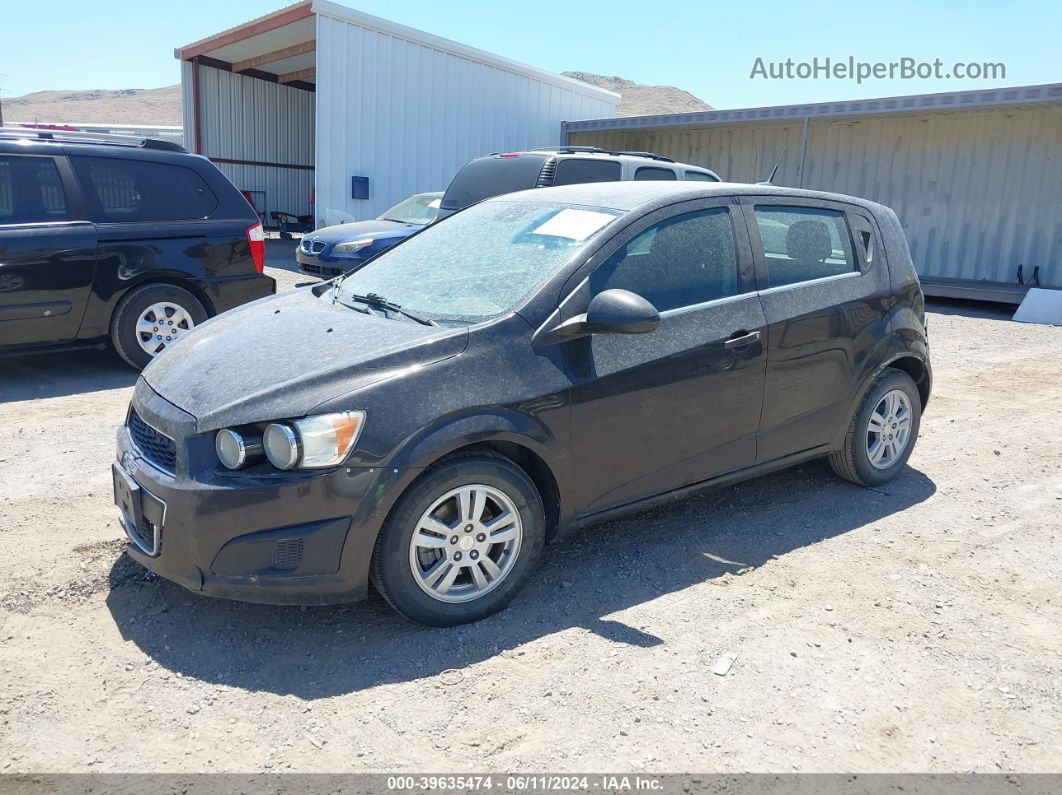 2013 Chevrolet Sonic Lt Auto Black vin: 1G1JC6SB1D4229999