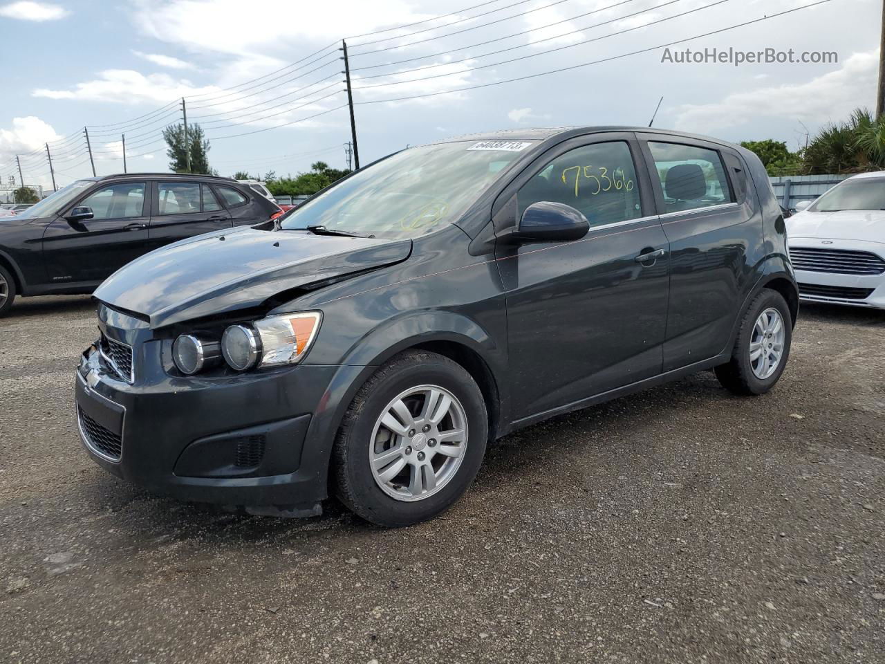 2014 Chevrolet Sonic Lt Charcoal vin: 1G1JC6SB1E4145666