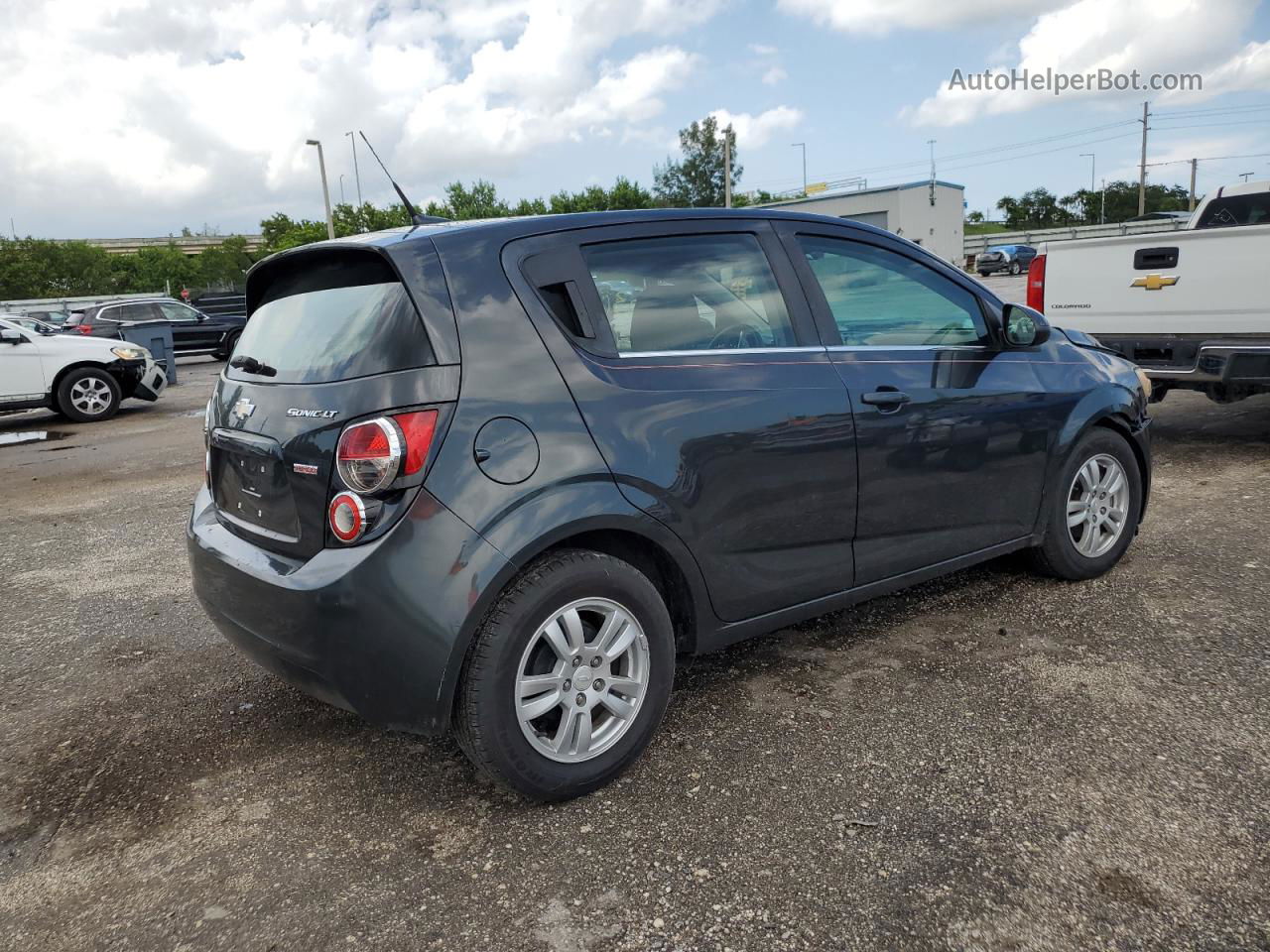 2014 Chevrolet Sonic Lt Charcoal vin: 1G1JC6SB1E4145666