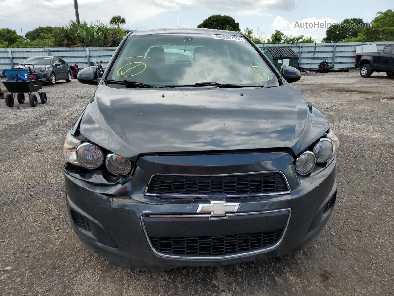 2014 Chevrolet Sonic Lt Charcoal vin: 1G1JC6SB1E4145666