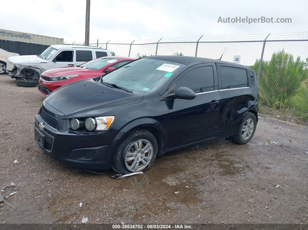 2014 Chevrolet Sonic Lt Auto Black vin: 1G1JC6SB1E4174293