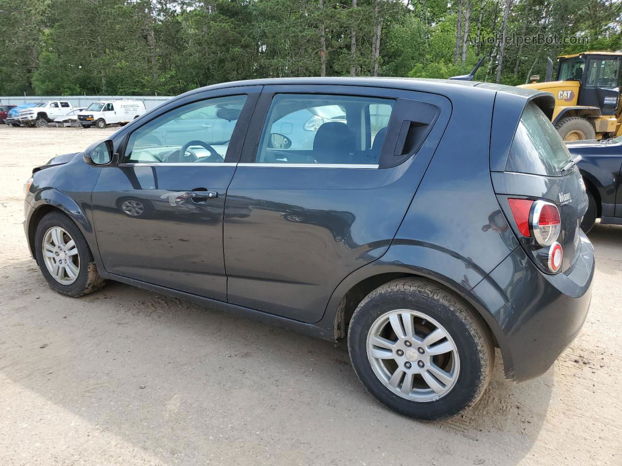 2014 Chevrolet Sonic Lt Black vin: 1G1JC6SB1E4223038