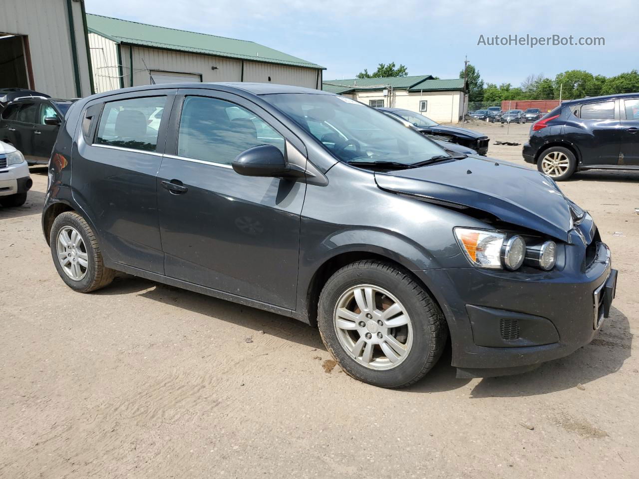 2014 Chevrolet Sonic Lt Black vin: 1G1JC6SB1E4223038