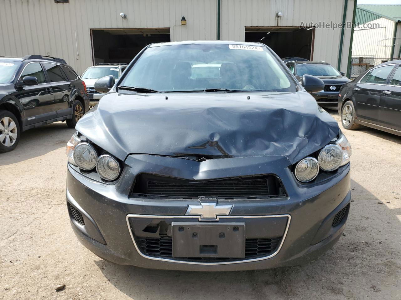 2014 Chevrolet Sonic Lt Black vin: 1G1JC6SB1E4223038