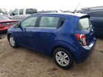 2013 Chevrolet Sonic Lt Blue vin: 1G1JC6SB2D4201788