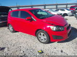 2014 Chevrolet Sonic Lt Auto Red vin: 1G1JC6SB2E4241015