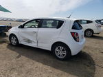 2013 Chevrolet Sonic Lt White vin: 1G1JC6SB3D4176514