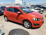 2013 Chevrolet Sonic Lt Orange vin: 1G1JC6SB4D4159771