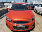 2013 Chevrolet Sonic Lt Orange vin: 1G1JC6SB4D4159771