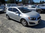 2013 Chevrolet Sonic Lt Silver vin: 1G1JC6SB5D4194044