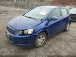 2013 Chevrolet Sonic Lt Auto Blue vin: 1G1JC6SB5D4247700