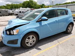 2014 Chevrolet Sonic Lt Blue vin: 1G1JC6SB5E4182431