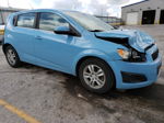 2014 Chevrolet Sonic Lt Blue vin: 1G1JC6SB5E4182431