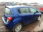 2013 Chevrolet Sonic Lt Auto Blue vin: 1G1JC6SB7D4242367