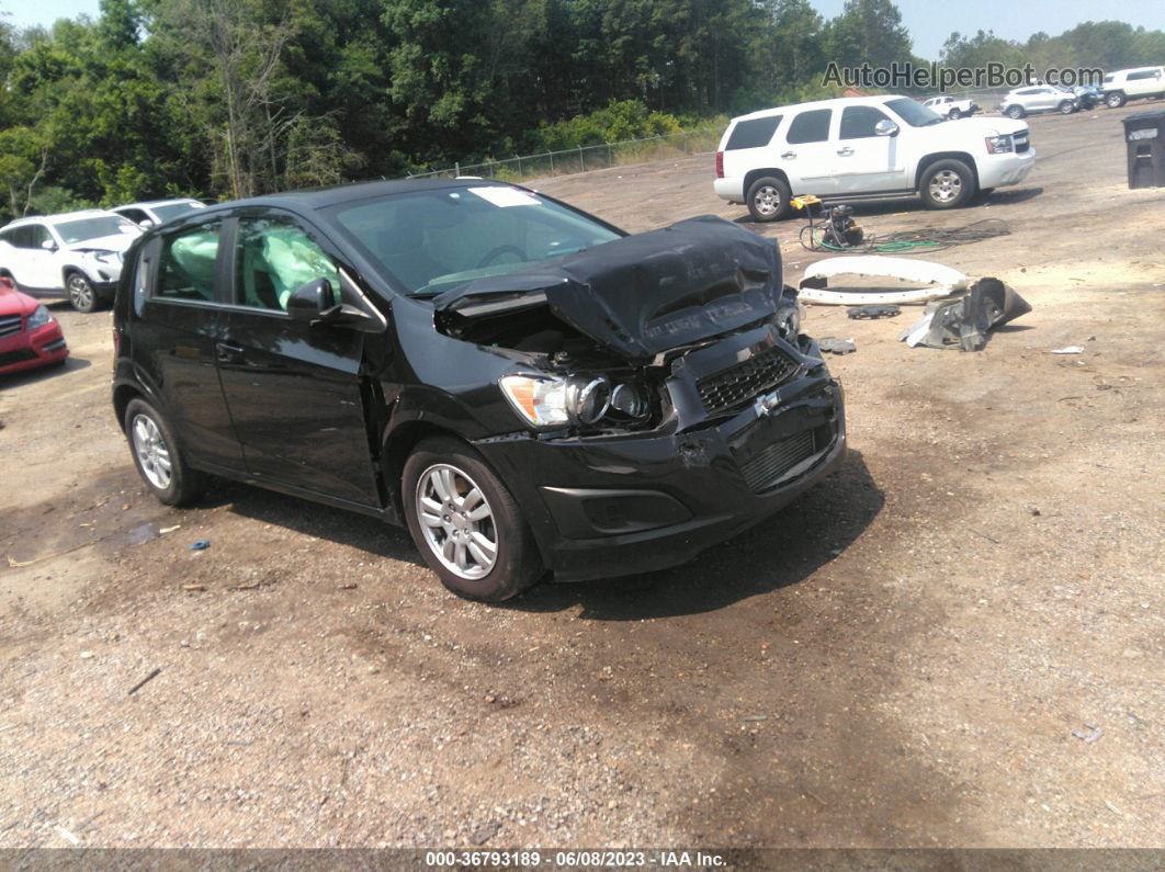 2014 Chevrolet Sonic Lt Черный vin: 1G1JC6SB7E4122005