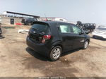 2014 Chevrolet Sonic Lt Черный vin: 1G1JC6SB7E4122005