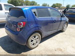 2014 Chevrolet Sonic Lt Blue vin: 1G1JC6SB7E4127835