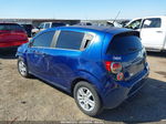 2013 Chevrolet Sonic Lt Auto Blue vin: 1G1JC6SB8D4254933