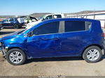 2013 Chevrolet Sonic Lt Auto Blue vin: 1G1JC6SB8D4254933