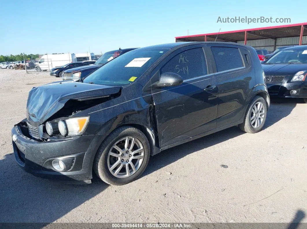 2014 Chevrolet Sonic Lt Auto Gray vin: 1G1JC6SB8E4174436