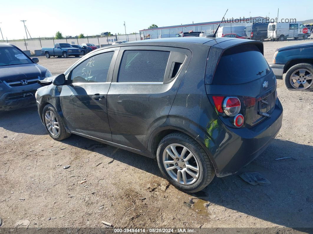 2014 Chevrolet Sonic Lt Auto Gray vin: 1G1JC6SB8E4174436