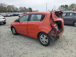 2013 Chevrolet Sonic Lt Orange vin: 1G1JC6SB9D4195097