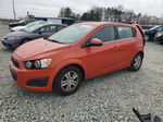 2013 Chevrolet Sonic Lt Orange vin: 1G1JC6SB9D4195097