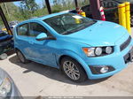 2014 Chevrolet Sonic Lt Auto Blue vin: 1G1JC6SBXE4151708