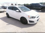 2013 Chevrolet Sonic Lt Auto Белый vin: 1G1JC6SG1D4223440