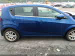 2014 Chevrolet Sonic Lt Синий vin: 1G1JC6SG1E4119225