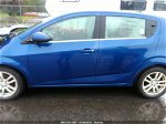 2014 Chevrolet Sonic Lt Blue vin: 1G1JC6SG1E4119225