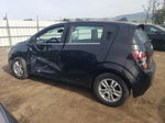 2013 Chevrolet Sonic Lt Black vin: 1G1JC6SG2D4169016