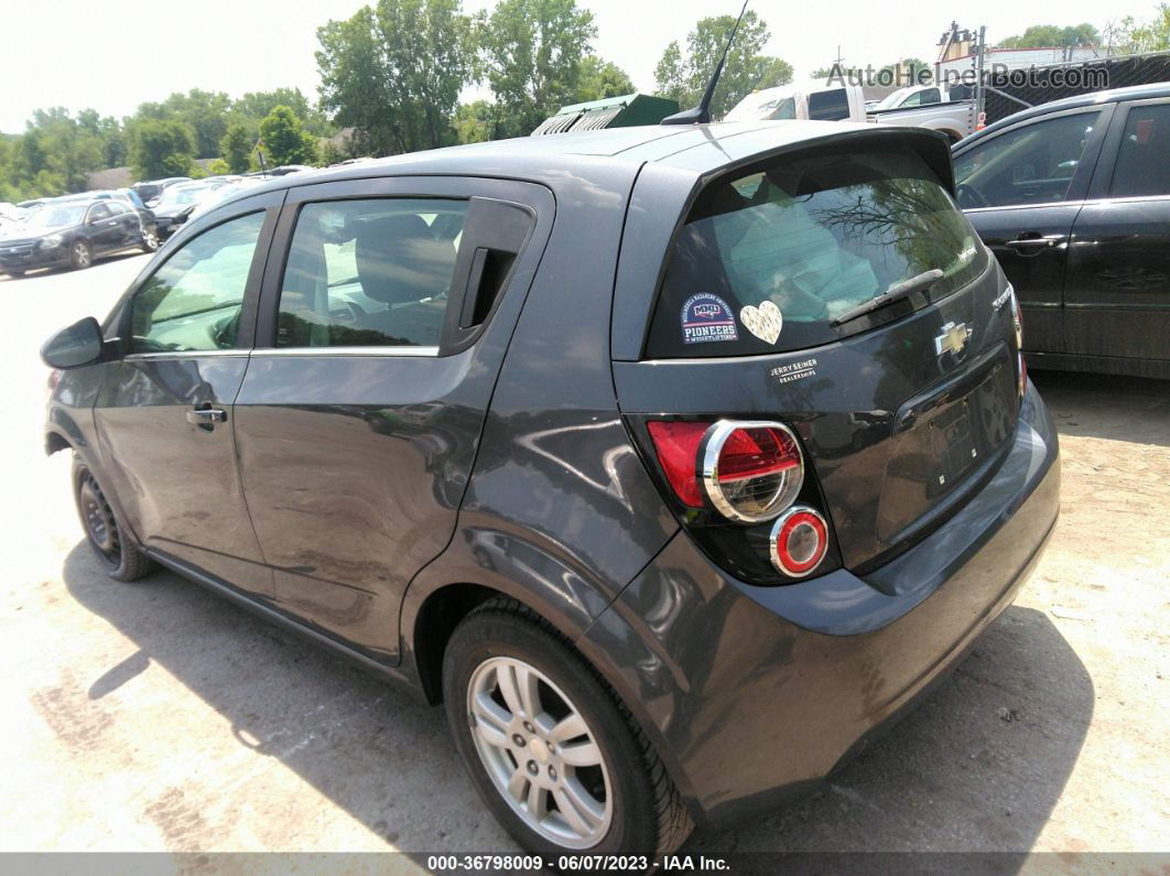 2013 Chevrolet Sonic Lt Gray vin: 1G1JC6SG2D4225861