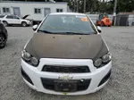 2014 Chevrolet Sonic Lt White vin: 1G1JC6SG2E4105916