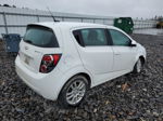 2013 Chevrolet Sonic Lt White vin: 1G1JC6SG3D4168005