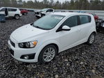 2013 Chevrolet Sonic Lt Белый vin: 1G1JC6SG3D4168005