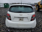 2013 Chevrolet Sonic Lt White vin: 1G1JC6SG3D4168005