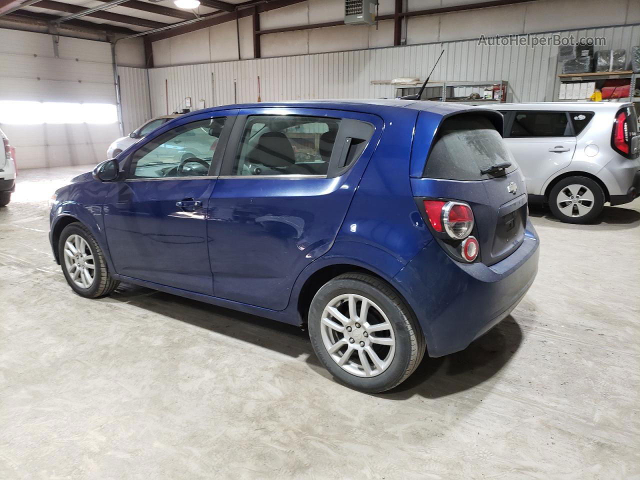 2013 Chevrolet Sonic Lt Blue vin: 1G1JC6SG4D4140097