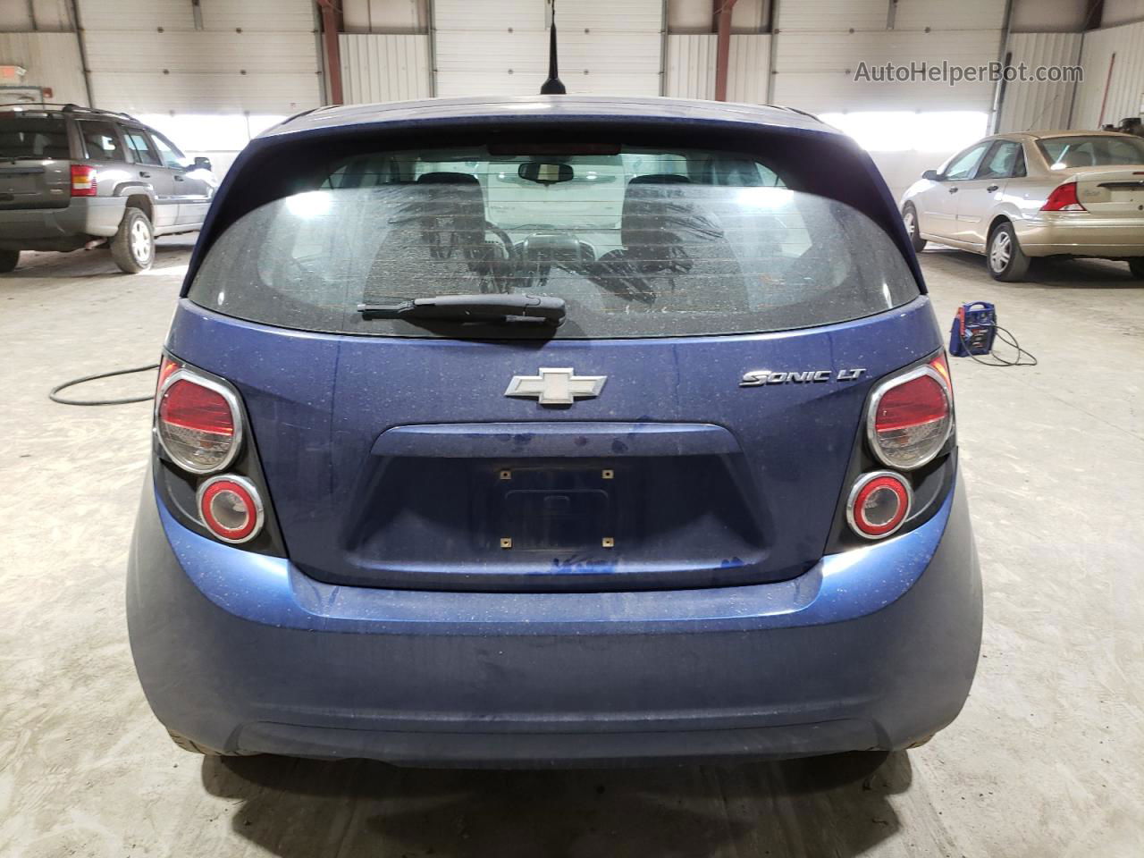 2013 Chevrolet Sonic Lt Blue vin: 1G1JC6SG4D4140097