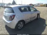 2014 Chevrolet Sonic Lt Auto Серебряный vin: 1G1JC6SG4E4215740