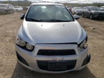 2013 Chevrolet Sonic Lt Silver vin: 1G1JC6SG5D4186120