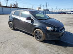 2014 Chevrolet Sonic Lt Black vin: 1G1JC6SG5E4192548