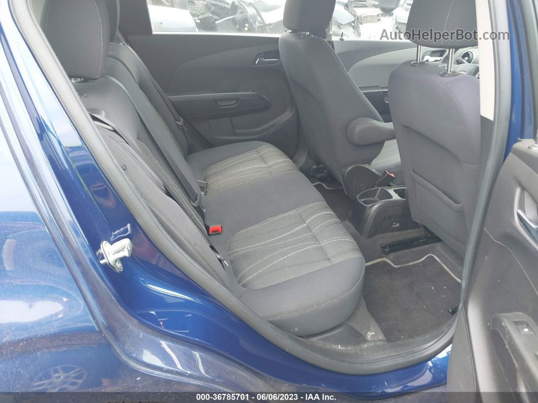 2013 Chevrolet Sonic Lt Синий vin: 1G1JC6SG6D4172694