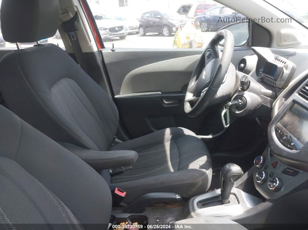 2013 Chevrolet Sonic Lt Auto Оранжевый vin: 1G1JC6SG7D4163373