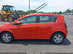 2013 Chevrolet Sonic Lt Auto Orange vin: 1G1JC6SG7D4163373