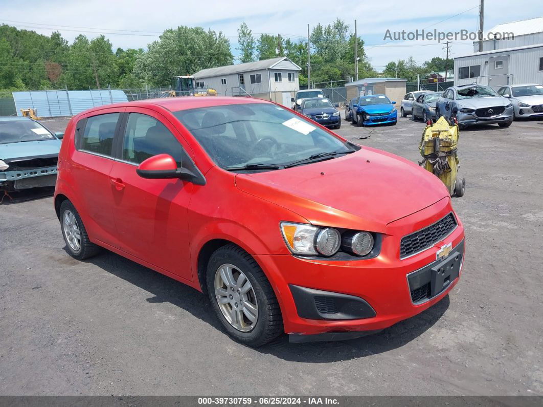 2013 Chevrolet Sonic Lt Auto Оранжевый vin: 1G1JC6SG7D4163373