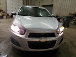 2013 Chevrolet Sonic Lt Silver vin: 1G1JC6SG7D4231641